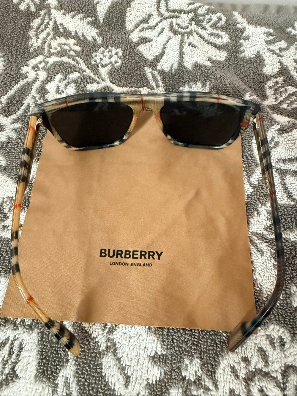 Burberry sunglasses.